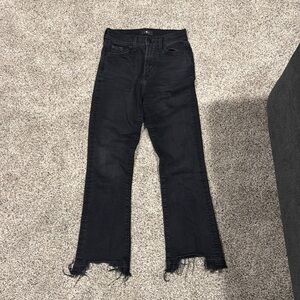7 For All Mankind Black Jeans